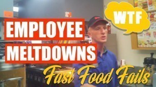 'Fast Food Fails Employee Public Meltdowns #1 2019'