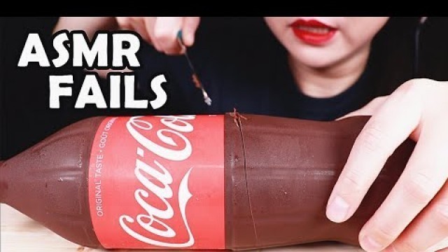 'ASMR FAIL COMPILATION #3 FUNNY ASMR | ASMR BLOOPERS | EATING SOUNDS Abbey ASMR COMPILATION 咀嚼音 FOOD'