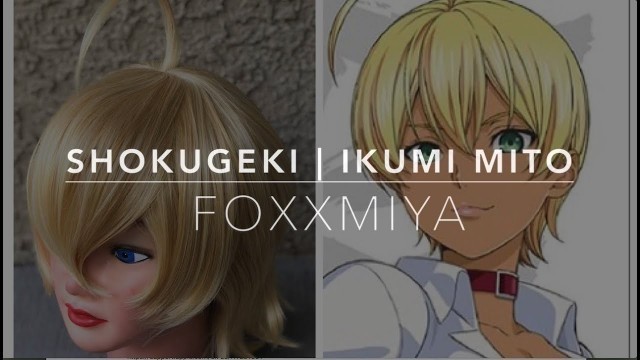 'Shokugeki no Soma | Ikumi Mito - Wig Time Lapse'