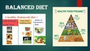 'Science - Food for Health. By Teacher Vidya'