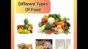 'Different Types of Food | Class 1 E.V.S | Chapter - Our Food | Part 3'