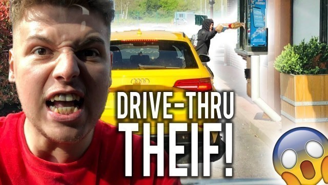 'STEALING MY BRO’S DRIVE THRU FOOD FOR A WEEK - $200 worth'