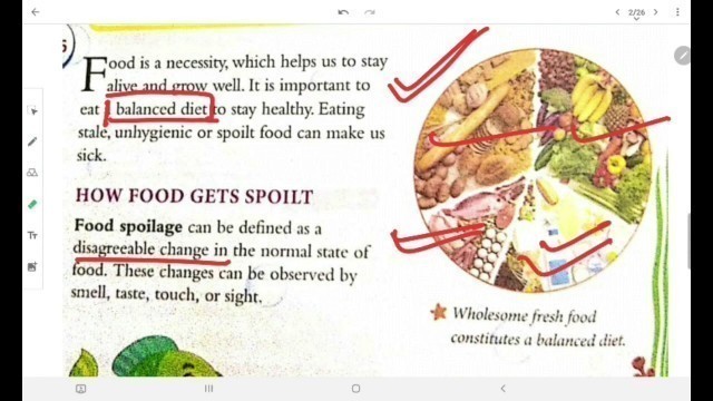 'Grade 5 EVS: CHAPTER 10 WHEN FOOD GETS SPOILT (PART 1)'