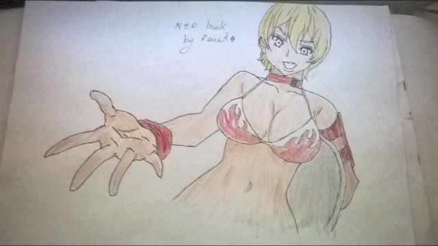 '(SPEED DRAWING) Ikumi mito de Food Wars'