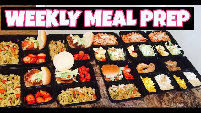 'Weekly Meal Prep | HOW TO STOP EATING JUNK FOOD'