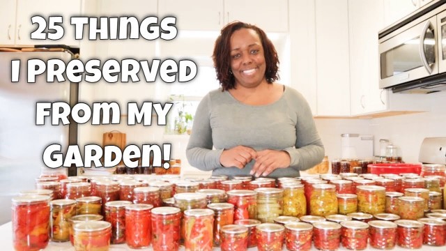 'Preserving Food from the Garden (Fermenting, Drying , Freezing Curing and Canning)'