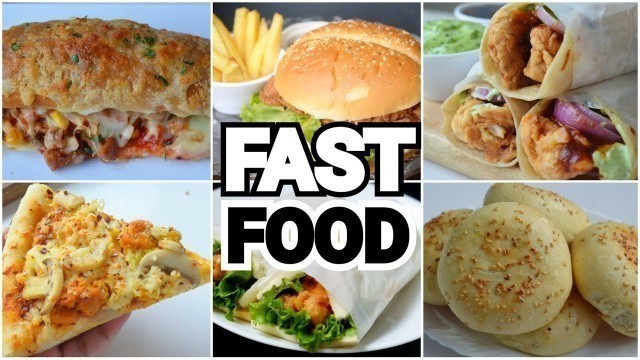 '6 FAST FOOD RECIPES You Can Make At Home by (YES I CAN COOK)'