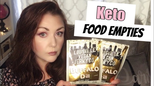 'KETO AND VEGAN FOOD EMPTIES | FAVORITES AND FAILS |  Is it worth the $$?'