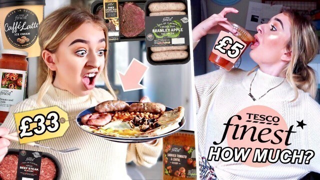 'I tried the most EXPENSIVE food in the supermarket for 24 HOURS!'