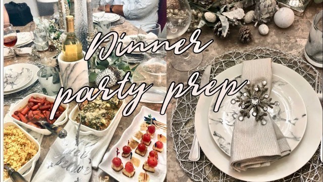 'DINNER PARTY PREP WITH ME! FOOD AND SETUP {GABRIELLAGLAMOUR}'