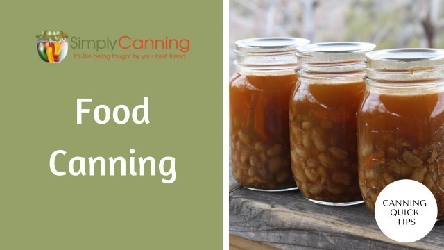 'Home food canning and expiration dates.  How long is it good on the shelf?'