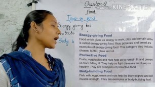 'Class -2nd | EVS | Protective food and Body building food |'