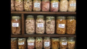 'Home Canning Pantry: OUR KITCHEN CANNING CABINET -  My husband made this for me - FOOD PRESERVATION'