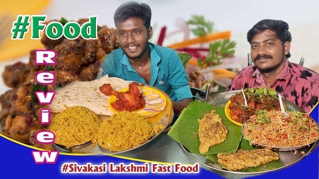 '#Foodreview Sivakasi Lakshmi Fast Food Review at Kutty Jappan Cooking Team'