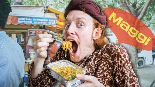 'MAGGI NOODLES - Foreigner tries Maggi Noodles for the first time  