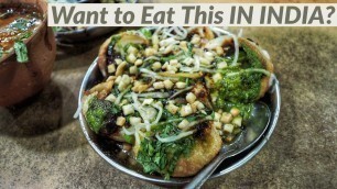 'Indian Street Food \"Chaat\" Basics for Foreigners'