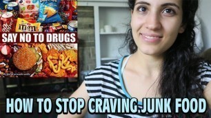 'HOW TO STOP EATING JUNK FOOD | TIPS & FOOD SWAPS'