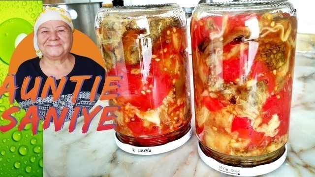 'How to Preserve Roasted Aubergines and Tomatoes in Jars | Preserving | Canning'