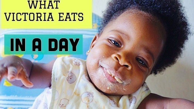 'WHAT MY BABY EATS IN A DAY | 9 MONTHS OLD'