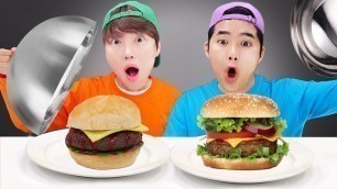 'Vlad Real Food VS Fake Food Challenge 진짜 가짜 음식 챌린지 KINI 키니'