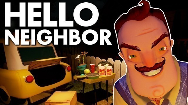 'STEALING FOOD - Hello Neighbor [ALPHA 3] (Funny Moments and Fails)'