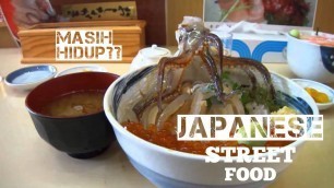 'CUMI GOYANG (JAPANESE STREET FOOD) Makanan hits di Jepang | Wajib dicoba pecinta seafood'