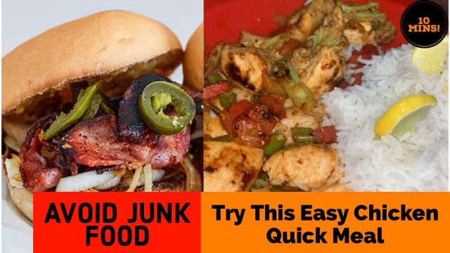 'Stop Junk Food | Try This Chicken Meal (HEALTHY + TASTY) | HINDI'