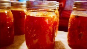 'Pressure Canning Tomato Sauce | Preserving Our Harvest'