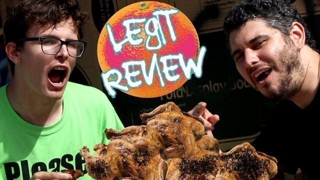 'LEGIT FOOD REVIEW - Dumpster Chicken (Ft. H3H3)'