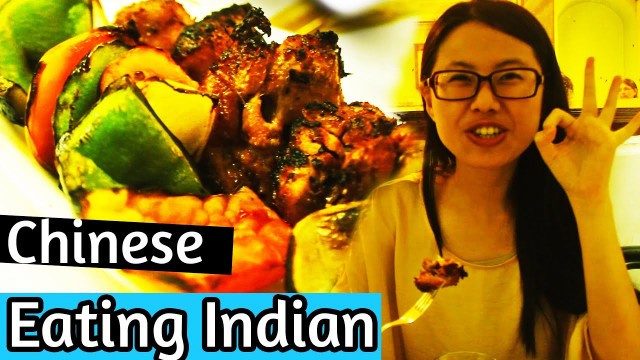 'CHINESE GIRLS EATING INDIAN FOODS | FOOD REACTION | FOREIGNERS TRYING INDIAN FOOD'