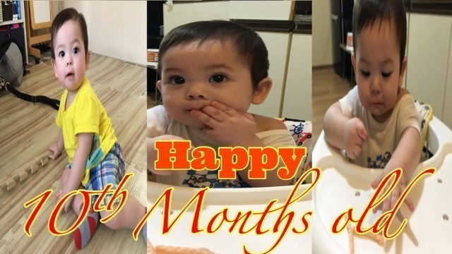 '10 Months Old Baby | Aki Happy 10th Months Old'