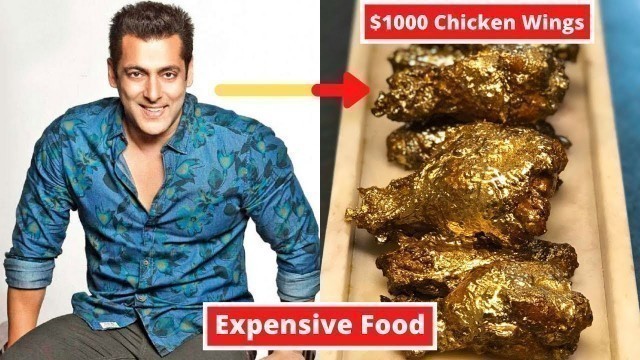 'New List Of 7 Most Expensive Foods Only Rich People Can Afford - Shahrukh,Salman,Aamir Khan,The Rock'