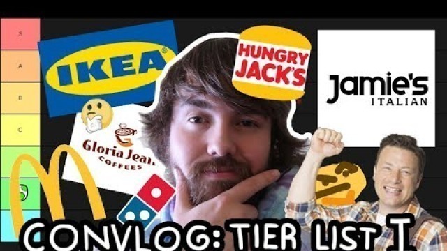 'Convlog Tier List - Australian Fast Food'