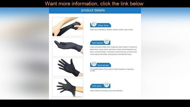 'Deal 50pcs/lot Disposable Latex Gloves Universal Cleaning Work Gloves Protective Food Safety Health'