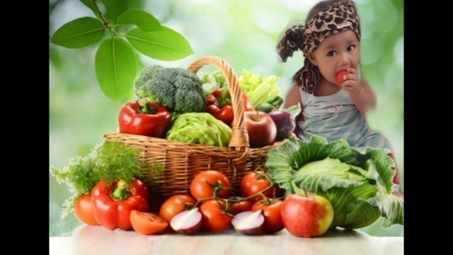 'Cute vegetable seller/10 months old baby Inaaya/10th months baby photoshoot ideas at home'