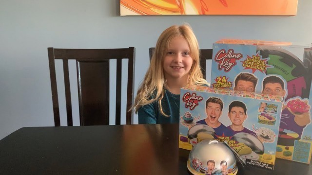 '*NEW* Collins Key Ultimate Fake Food Challenge Toy Review! Mystery Challenge Wheel and Slime!!'