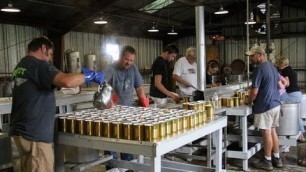 'Canning Process at the Pickens County Food Processing Plant'