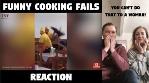 'YOU CAN\'T DO THAT TO A WOMAN! | Funny Cooking Fails Reaction'