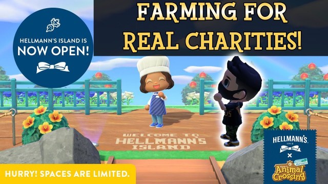 'Hellmann\'s Island Turned Our Spoiled Turnips Into Free Meals For Those In Need! | Animal Crossing'