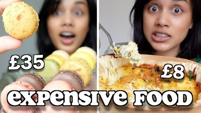 'i tried the MOST EXPENSIVE food at the supermarket for 24 hours | clickfortaz'