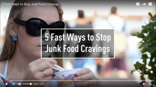 'Healthwise Exercise 5 Fast Ways to Stop Junk Food Cravings for Weight Loss'