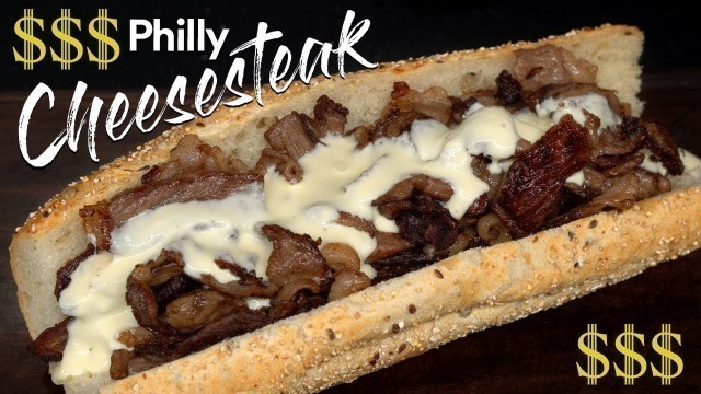 'Most EXPENSIVE Philly Cheesesteak on Earth | Guga Foods'