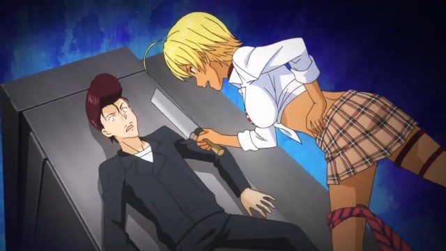 'When you have a hot opponent - Foodwars hot scenes'