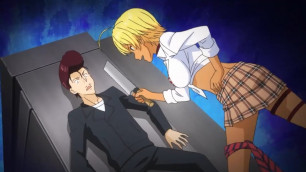 'When you have a hot opponent - Foodwars hot scenes'