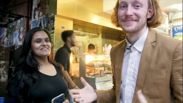 'Foreigners Reactions on Indian Street Food - Pani Puri'