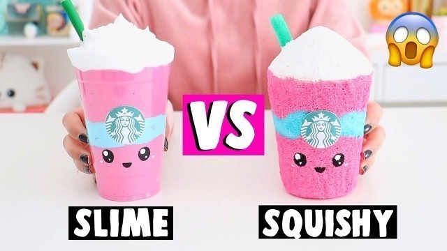 'Making Slime Food vs Squishy Food! *extreme challenge*'