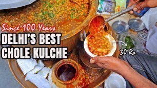 'Best Chole Kulche in DELHI | Lotan Chole Kulche Wale, Since 100 Years!'