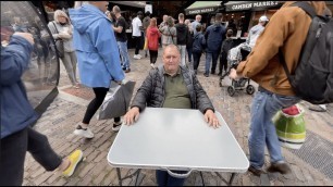 'CAMERAMAN GETS ATTACKED AT CAMDEN MARKET IN LONDON'