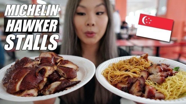 'Eating at THREE Hawker Food Centres in ONE DAY! Singapore Food & Travel Vlog'