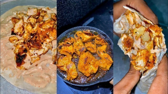 'ഷവർർമ | HOMEMADE SHAWARMA RECIPE MALAYALAM | ONE MINUTE RECIPES | Food Ward Fyz'